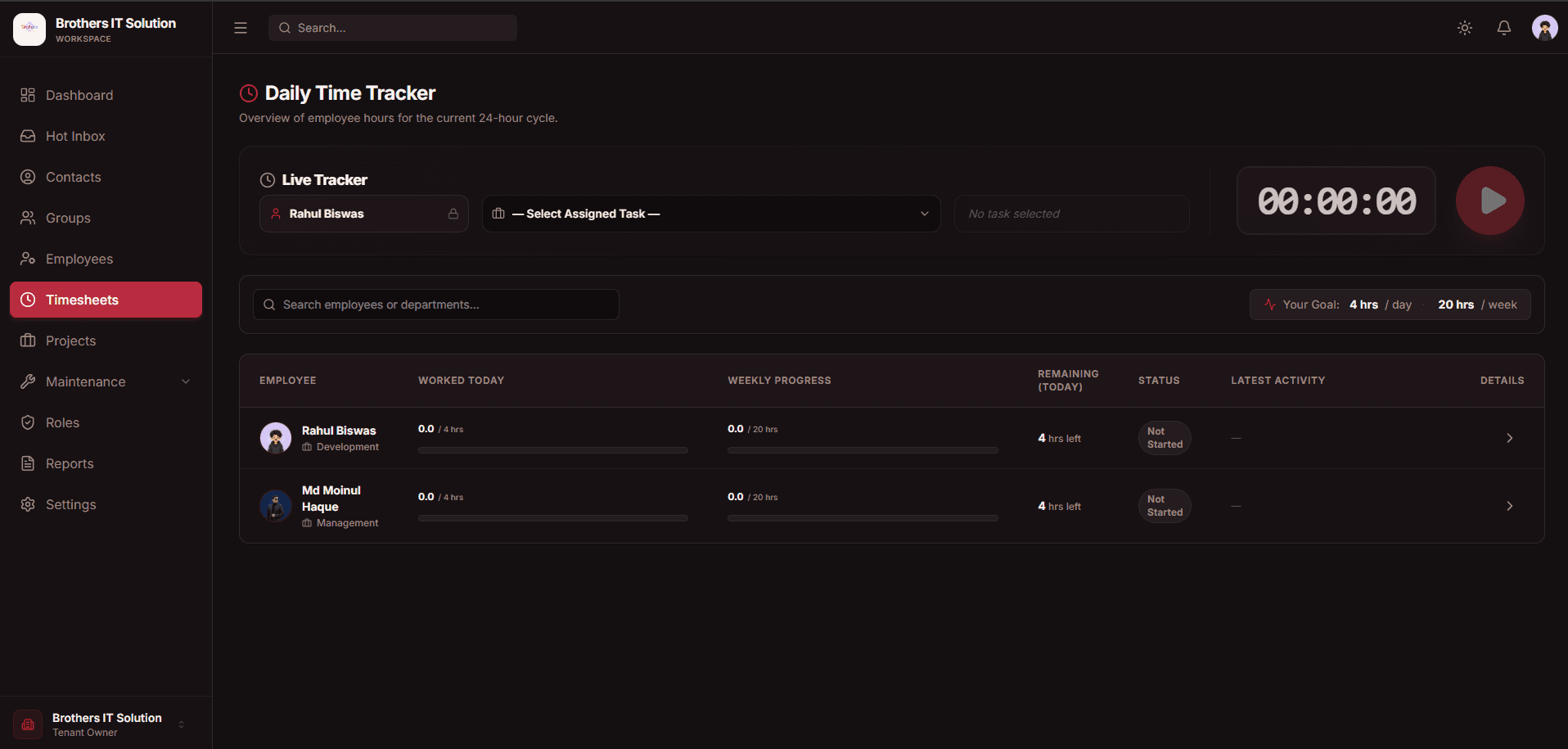 Enterprise CRM & Company Management Suite preview 2